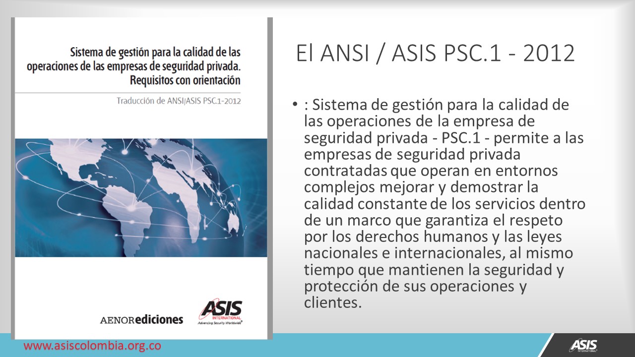 diapositiva25-1 ISO18788  vs PSC-1 ASIS INTL